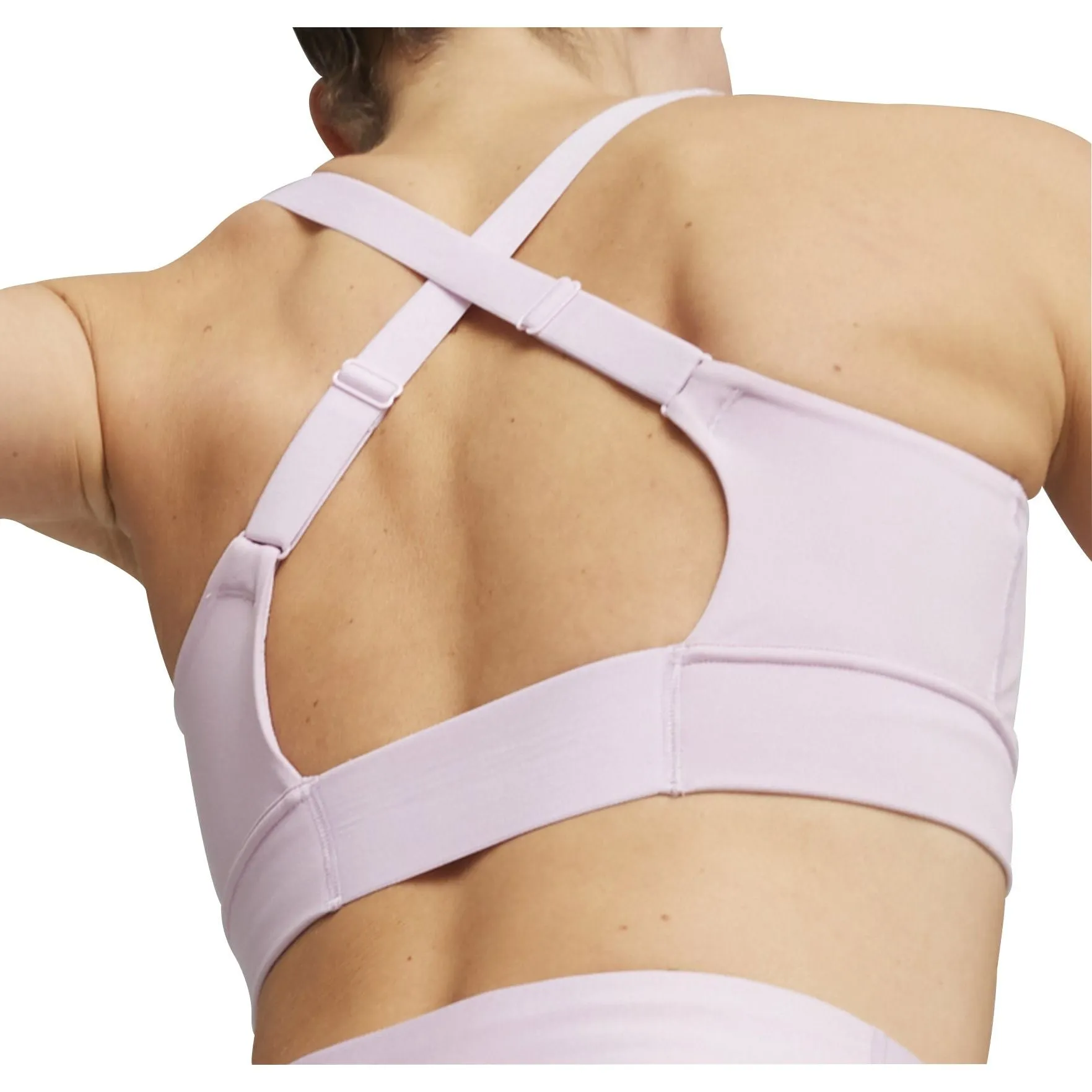Puma PWR Ultraform Womens Running Sports Bra - Purple Medium-impact Lightweight Support