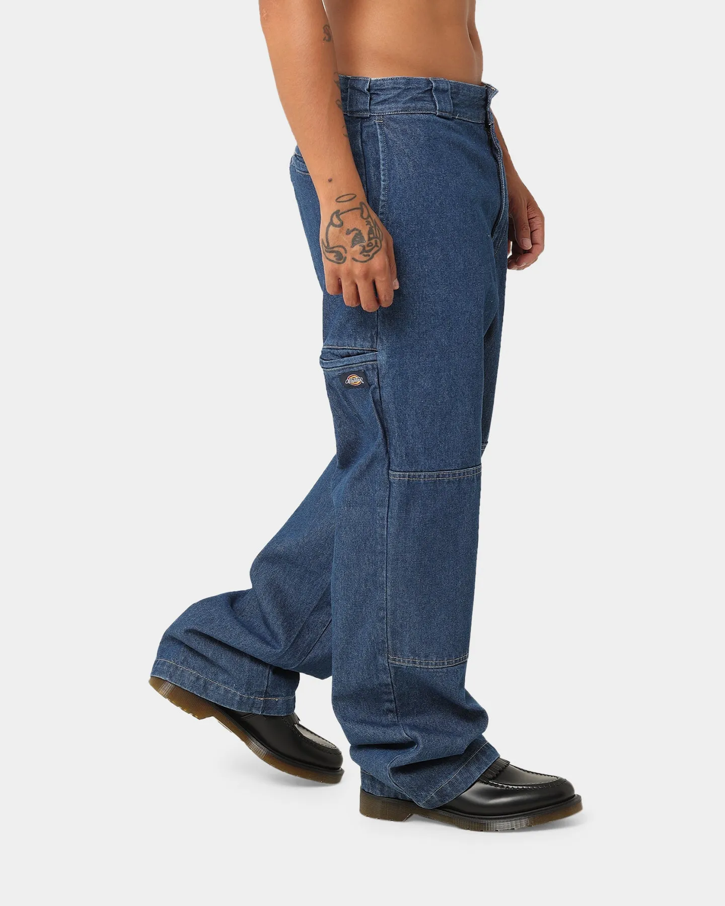 Dickies 82-283AU Denim Jeans Stone Washed In Weekender Wear Traveler Gear Morning Stroll
