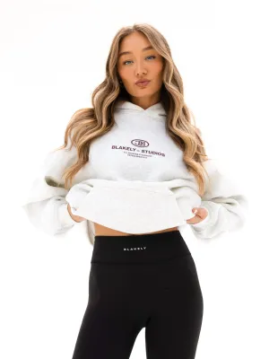 Vintage Appeal Daily Comfort Madison Oversized Hoodie - Marl White