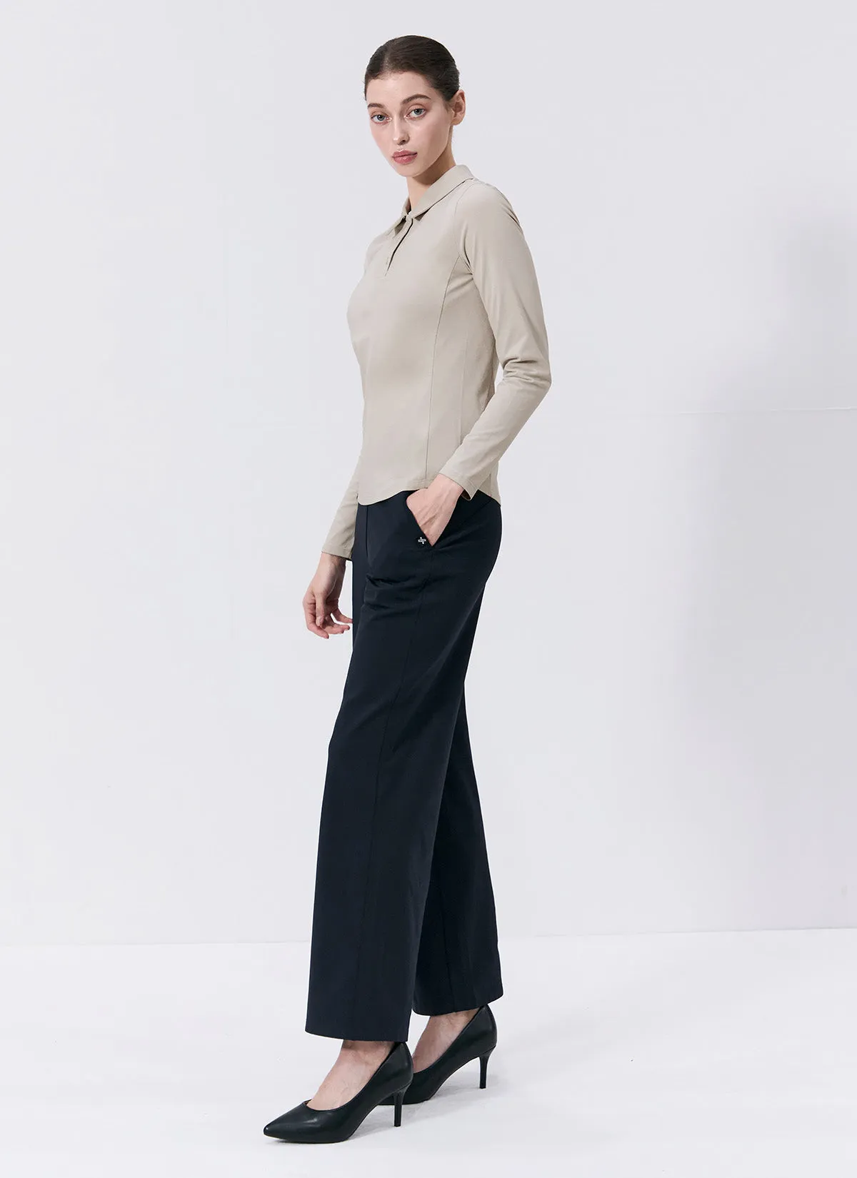 Prince Core Holding Warm Fluffy Wide Pants