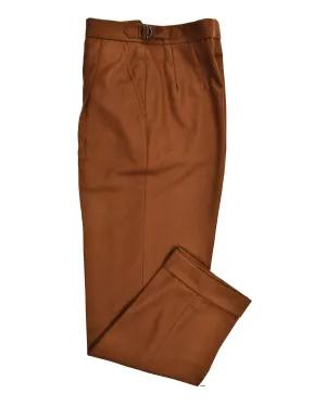 VBC:100% Wool Brown Flannel SustainableManufacturing