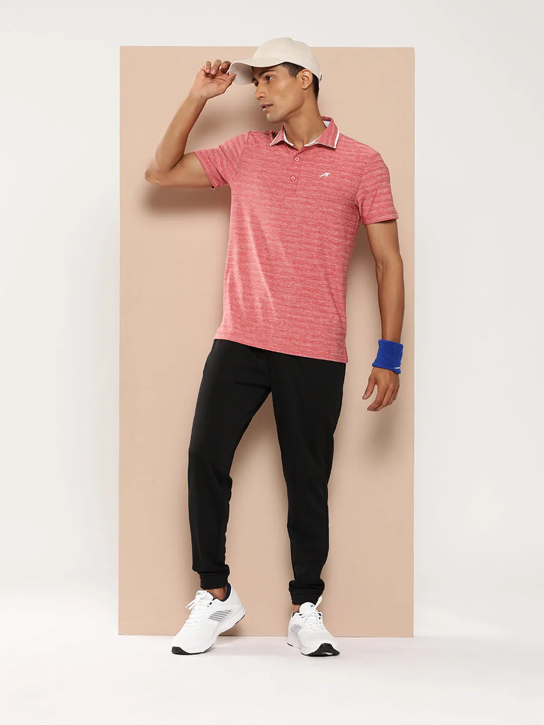 Infinite Polo Tee Layered Hem Reinforcement Classic Collar