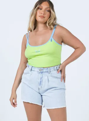 Bermuda Waist Adjustor Denim Shorts MultiPanelDesign