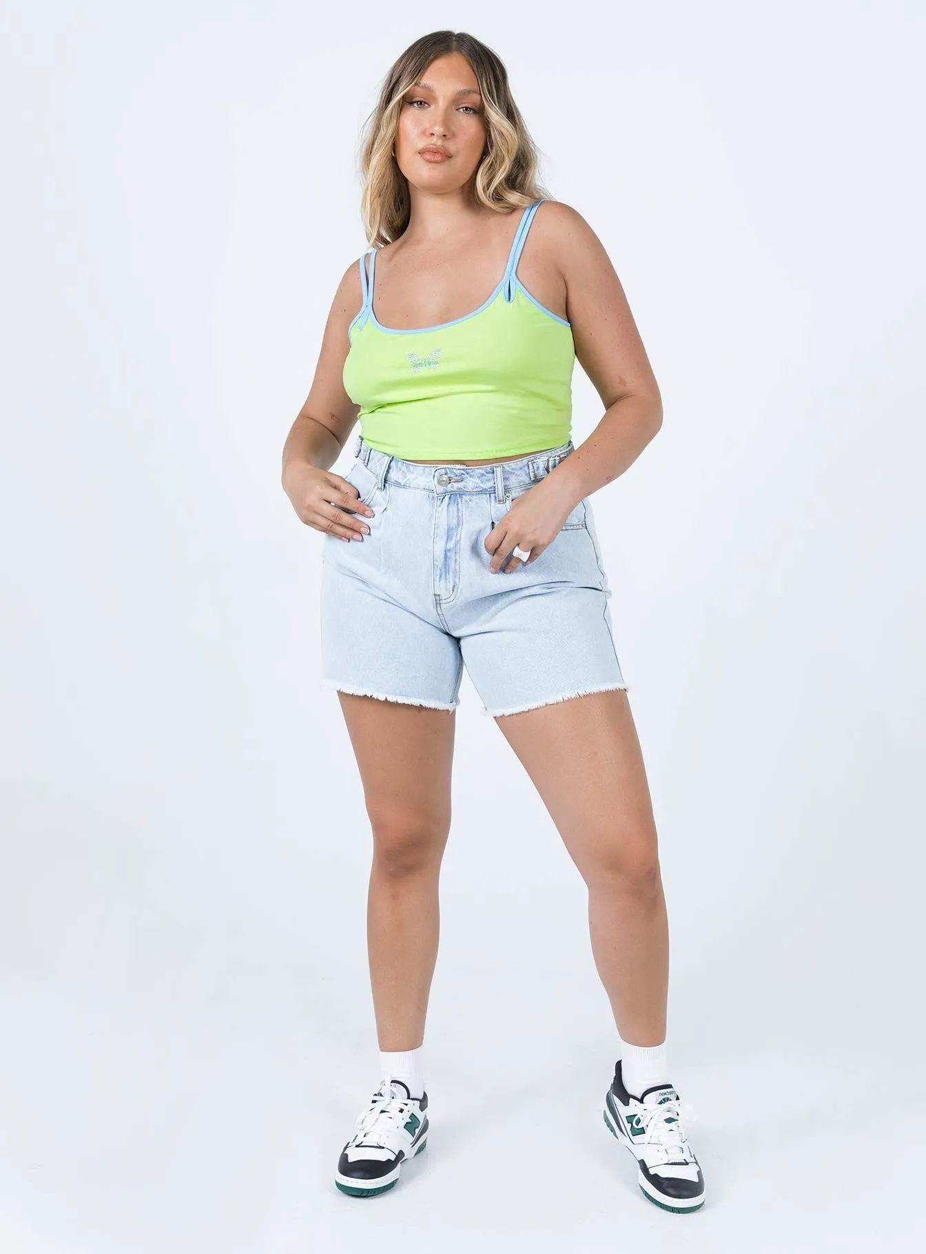Bermuda Waist Adjustor Denim Shorts Quiet Core