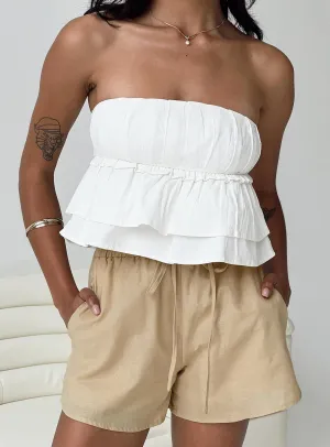 StretchFree StretchPaneling Basils Shorts Beige