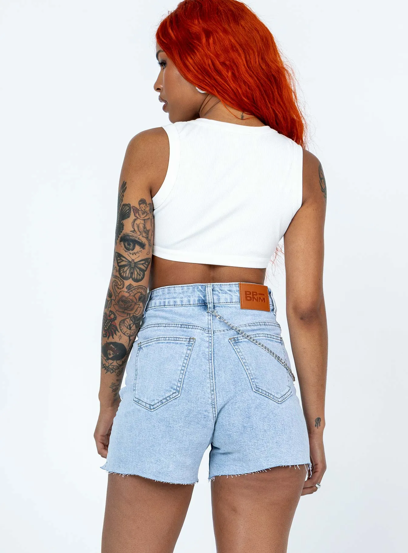 SeamlessFit Velvet Soul Tiyarna Denim Shorts