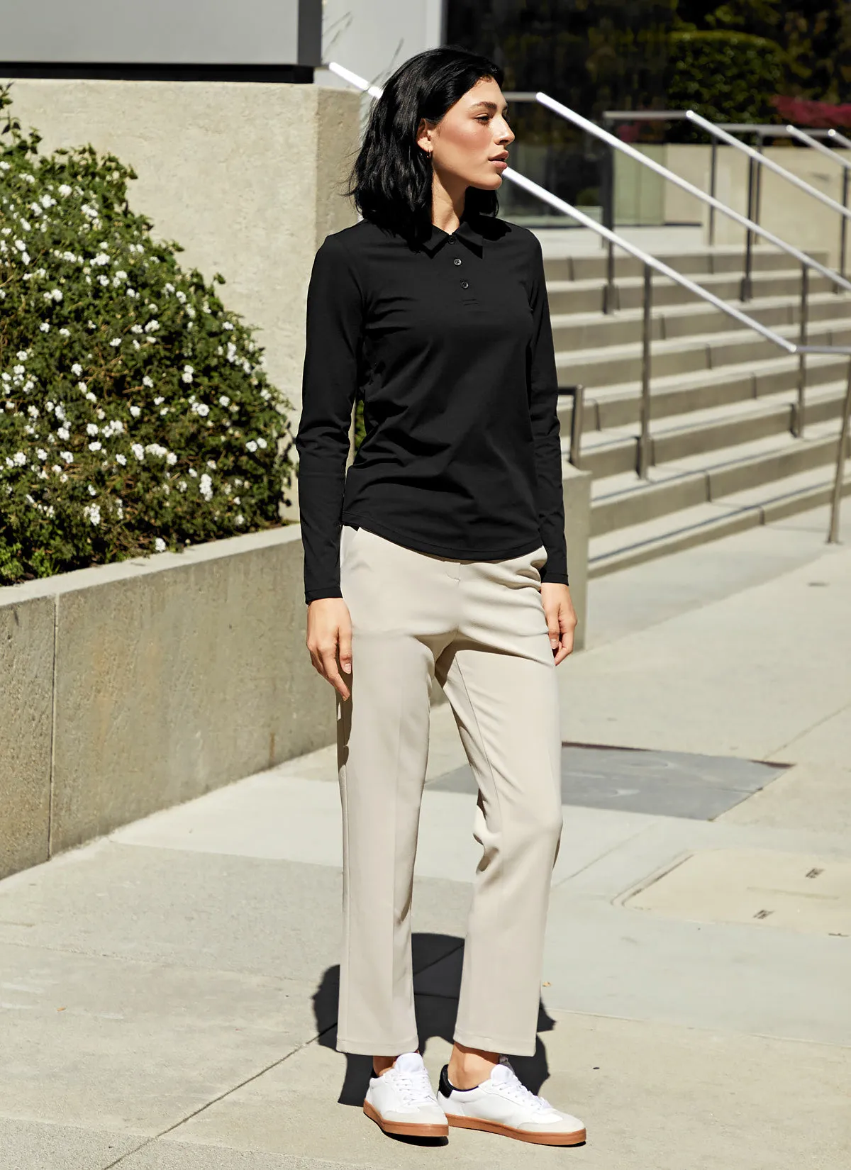 Stretch Banding Slacks 9 FlexibleWaistband