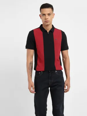 Men's Colorblock Polo T-shirt Golf Tournament