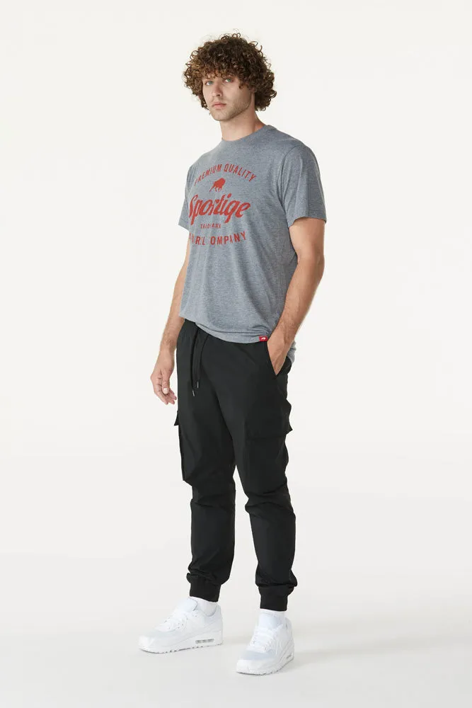 Ethically Sourced Material Essential Wear SPORTIQE MEN'S PREMIUM QUALITY GRAPHIC CLASSIC COMFY TEE