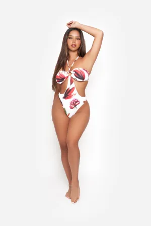 Floral Belle  One Piece Swimwear Nautical Theme Stylish Look