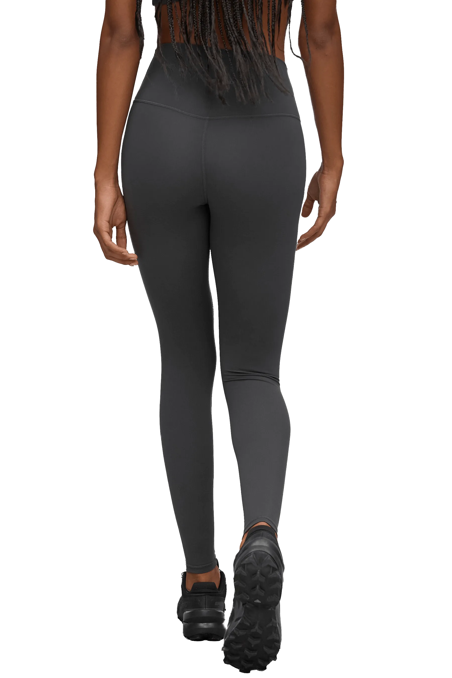 Gym Life Eco Shopper Double Layer LEGGINGS - Dark Gray
