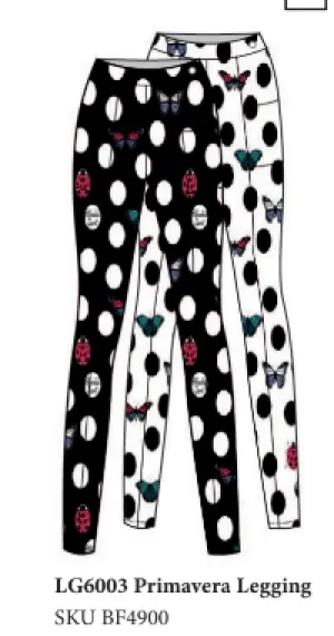 Primavera Legging Fitness Lover Studio Practice Fresh Vibe
