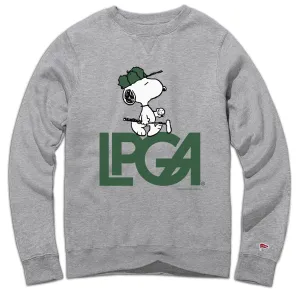 Peanuts x LPGA Snoopy Crewneck Sweatshirt Affordable