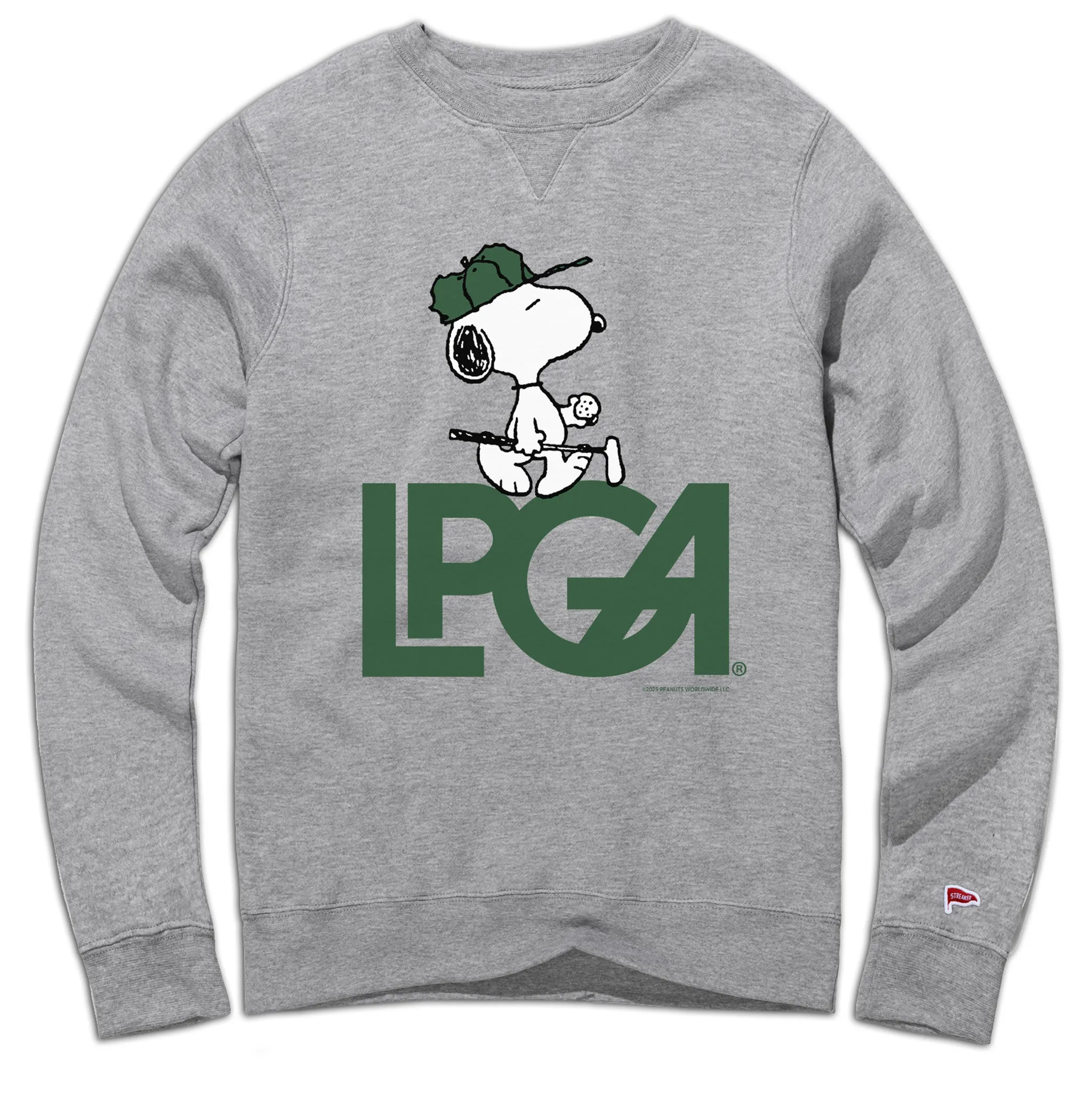 Peanuts x LPGA Snoopy Crewneck Sweatshirt Affordable