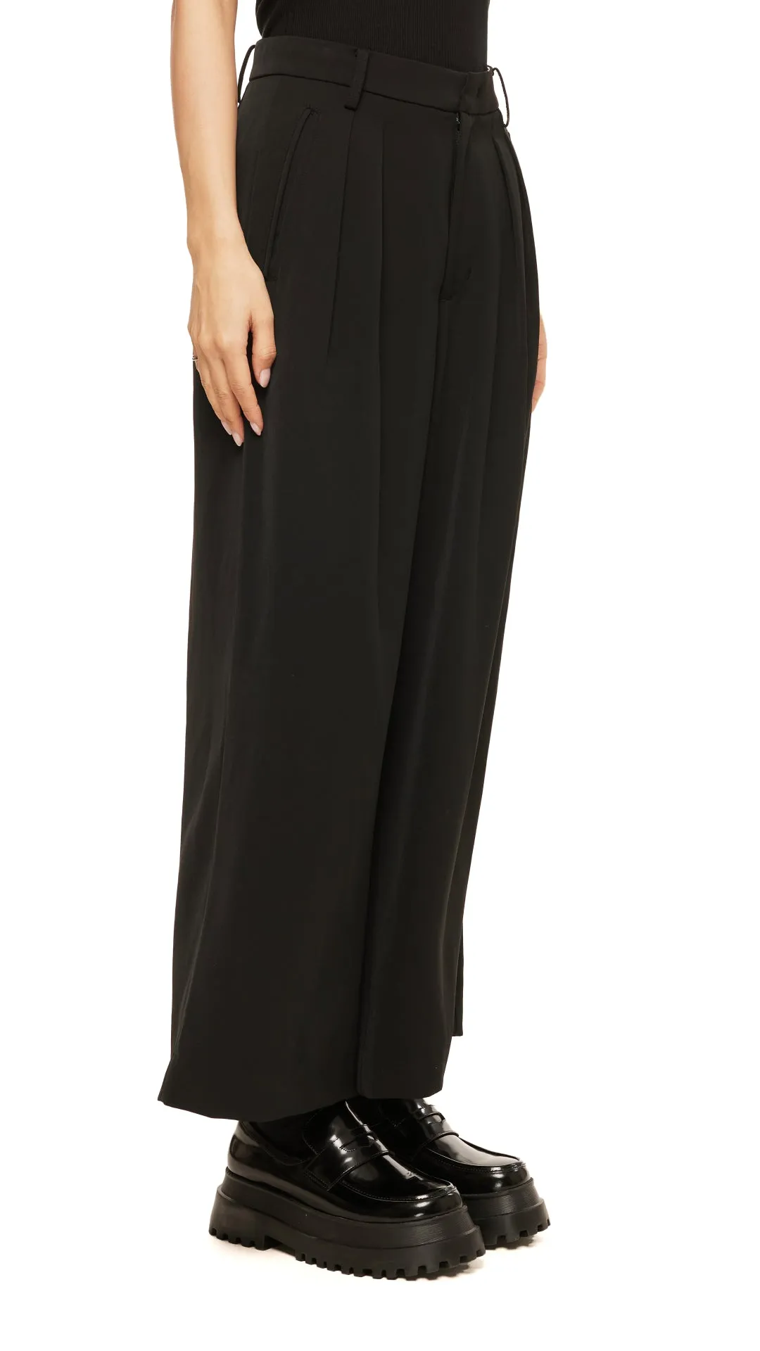 LowProfile Ocean Glow Trimmed Pocket Wide-Leg Pants
