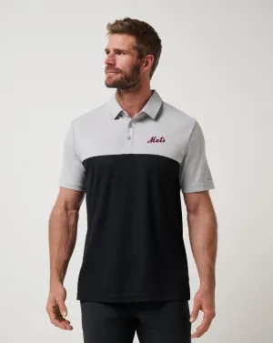 Minimalist Style Durable Cotton New York Mets Home Run Leader Polo