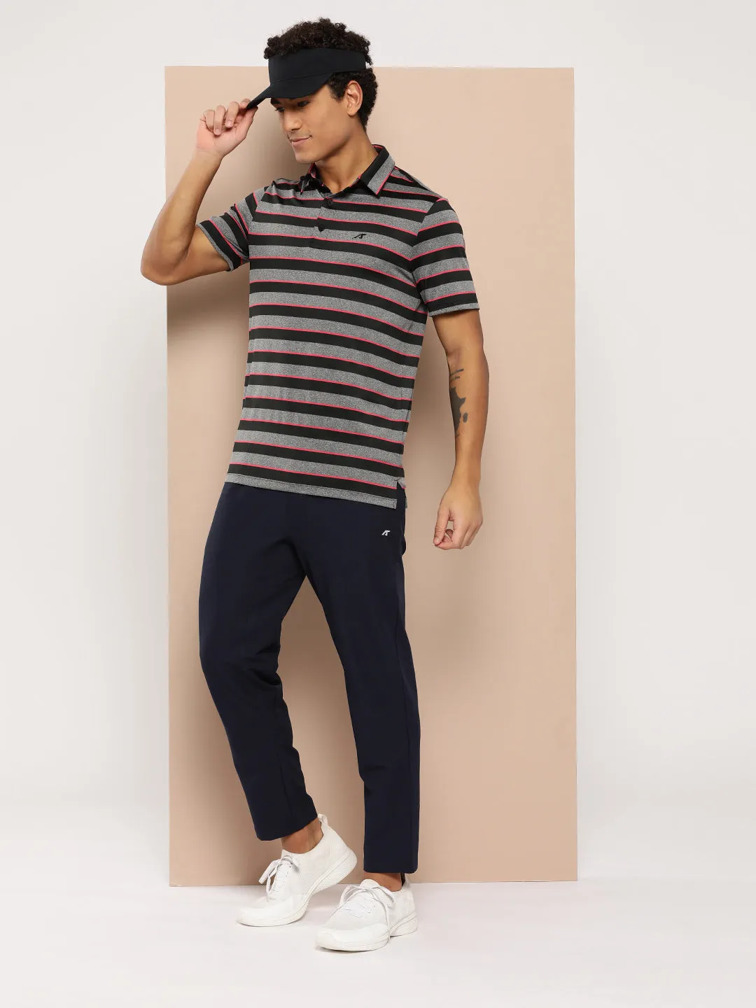 Breathable Airflow Channels Lightweight Weave Country Club Polo Tee