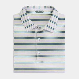 Collins Performance Polo Curved Hemline Casual Friday
