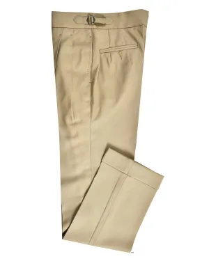 Dugdale Fine Worsted Beige Pant Stable Shape