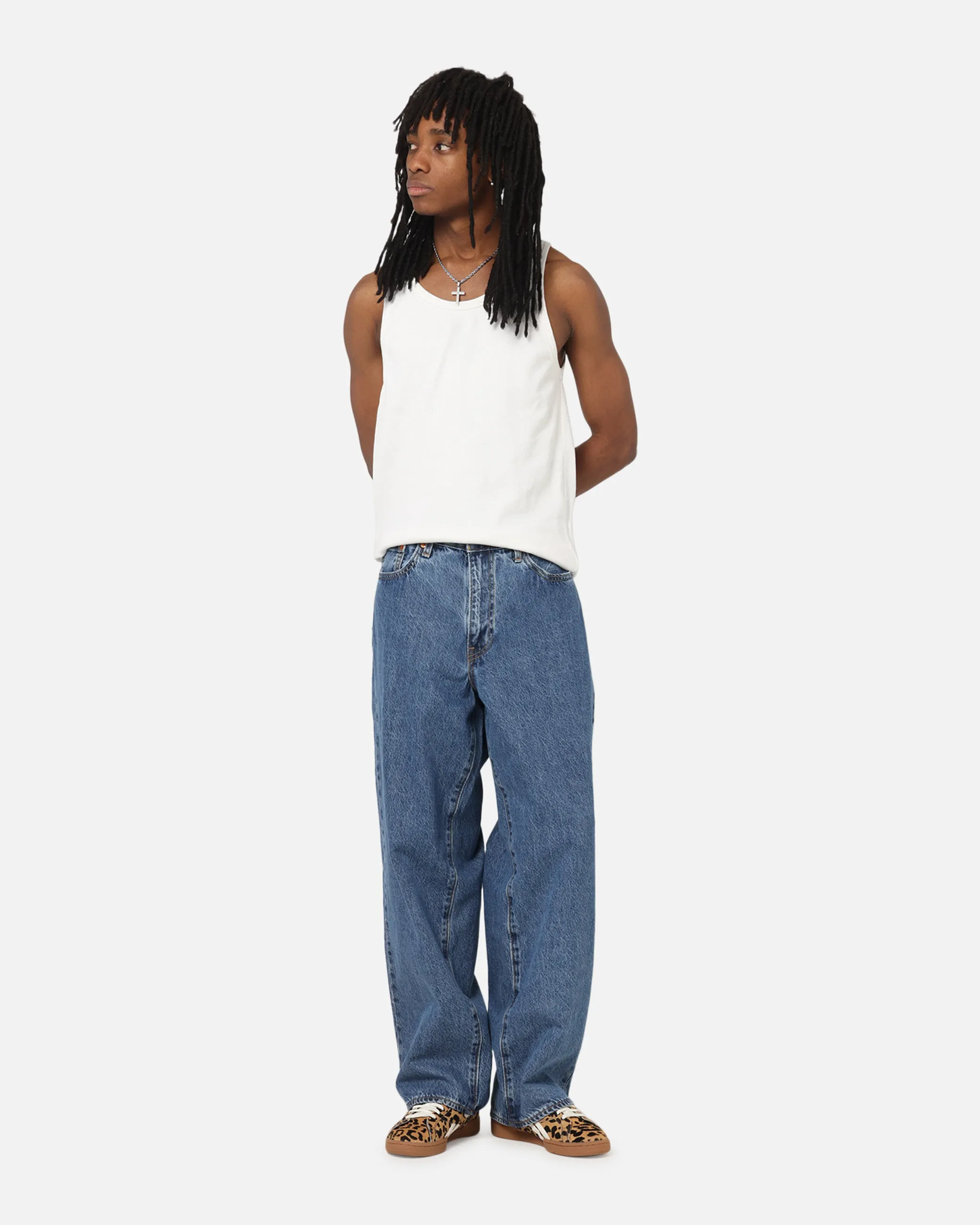 Levi Strauss And Co 578? Baggy Jeans Blue No Gap Waist school outfit