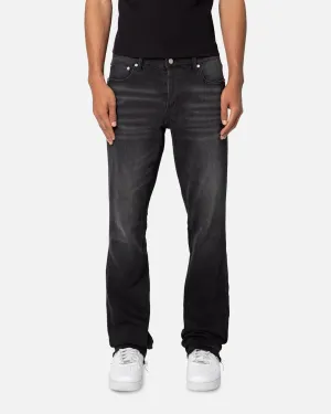 Essential Look MNML M524 Slim Stacked Denim Jeans Washed Black