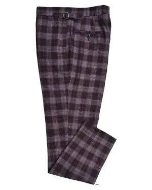 Breath Friendly Ripstop Reinforcement EThomas Voilet Silver Mulberry Tartan Plaid