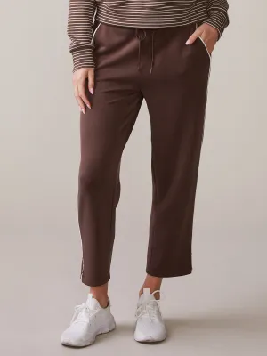 Training Comfort Double Stitched Luxe Piped Inset Ankle Pant