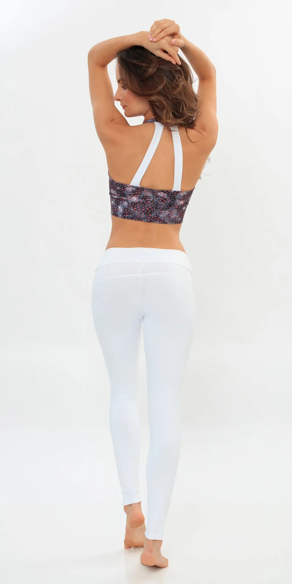 Shape Retention Adaptive Stretch Fabric Soho Bra - All print