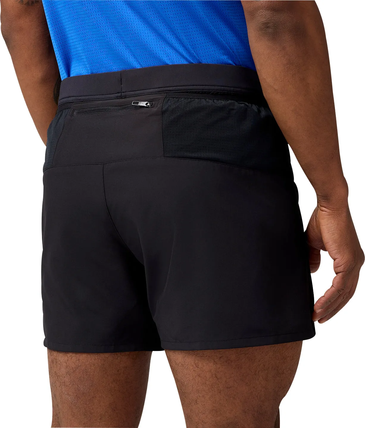 Brooks Journey 5 Inch Mens Running Shorts - Black Basic Look