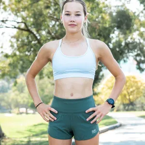 Minimalist Style Streetwear IMPI Running Shorts - Olive