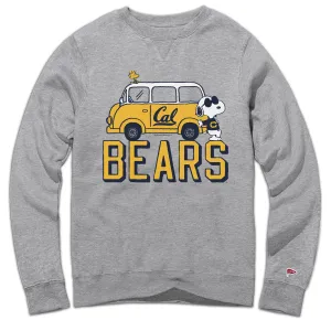 Peanuts x Cal Joe Cool Crewneck Sweatshirt Premium Cotton Blend Goat like