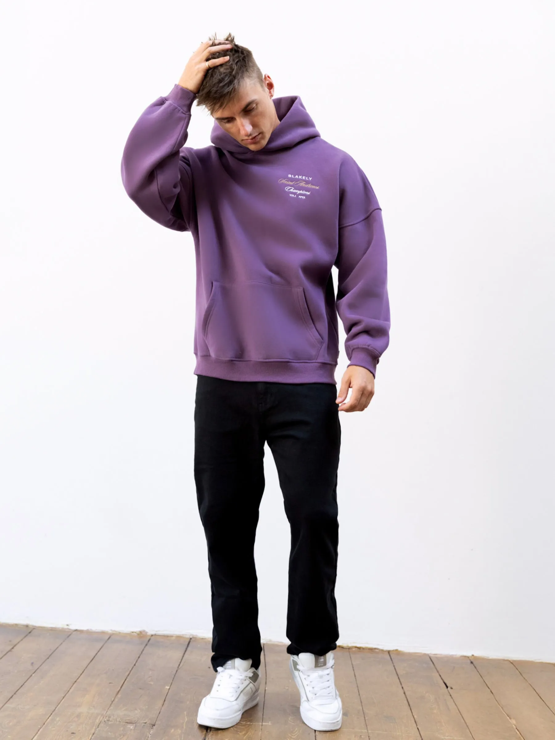 Bird like Bilby like Legacy Relaxed Hoodie - Mid Purple