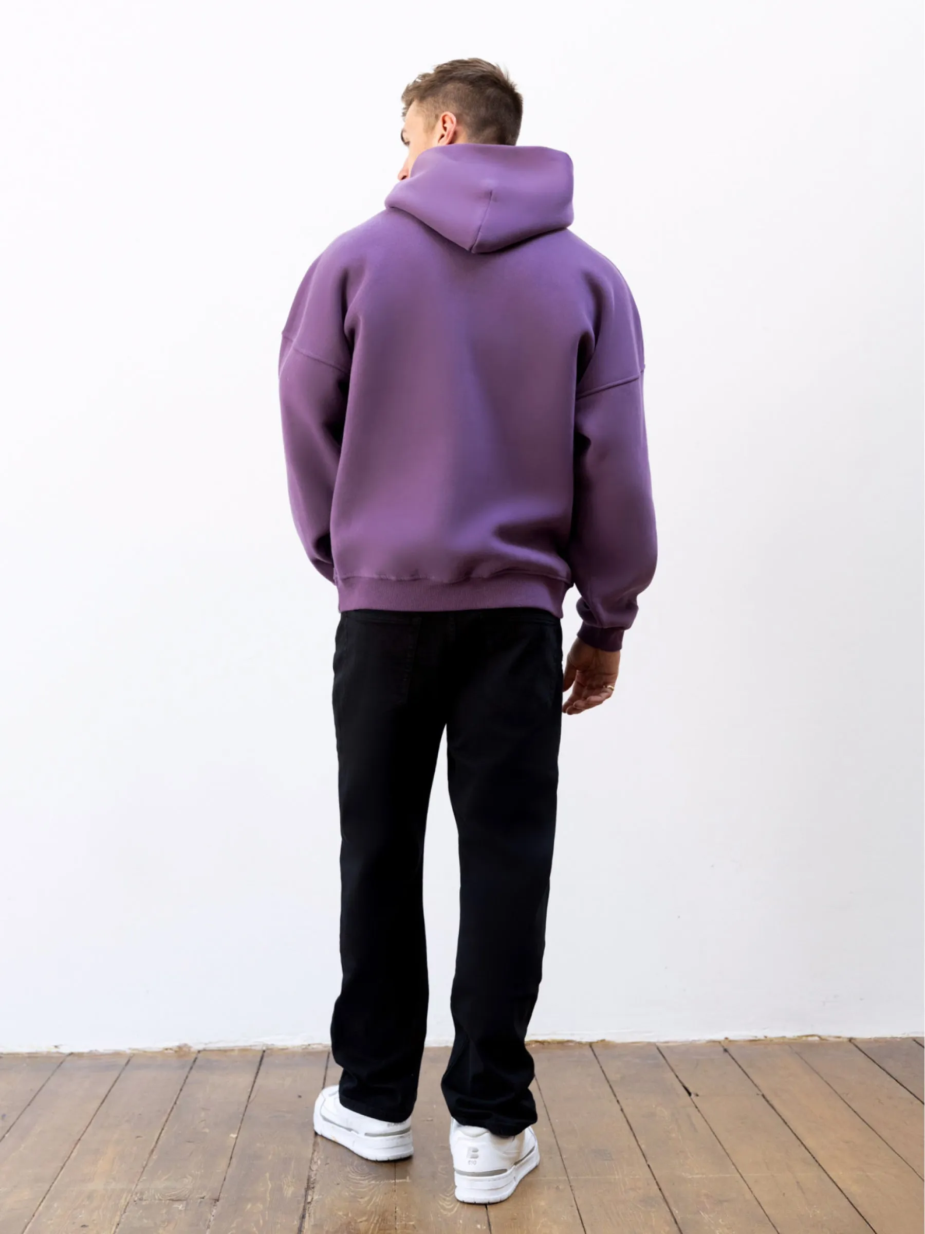 Cozy Wear Legacy Relaxed Hoodie - Mid Purple