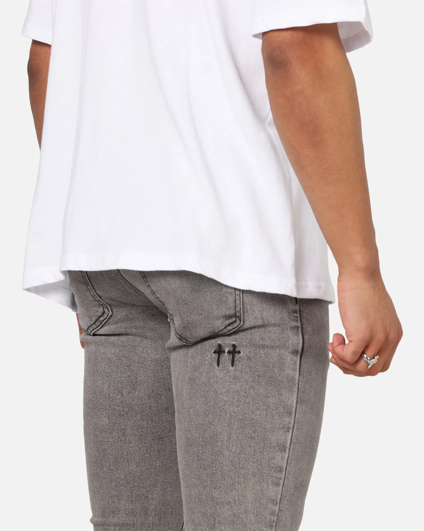 City Life Style Saint Morta Dynasty Jeans Sulphur Grey