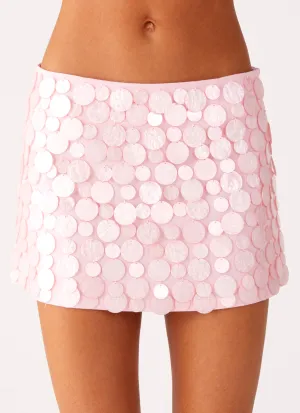 Work Ease Movie Star Mini Skirt - Pink