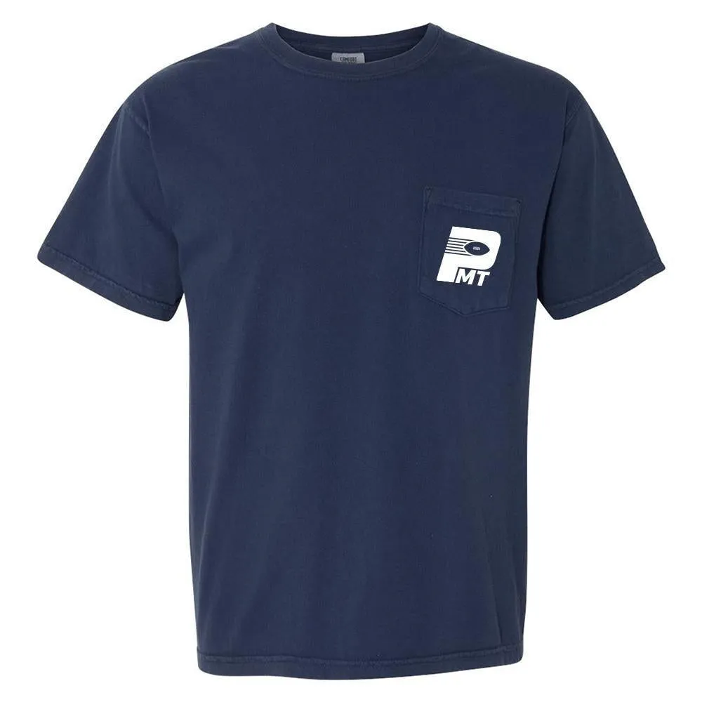 Ribbed Collar Trim Outdoor Gear PMT Football Pocket Tee