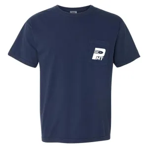 PMT Football Pocket Tee Foam Print Detail