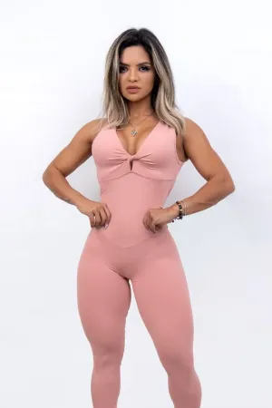 Eco Worker Dance Active Peach Nue Ring Bodysuit