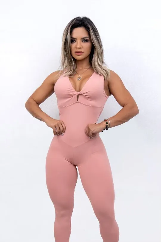 Eco Worker Dance Active Peach Nue Ring Bodysuit