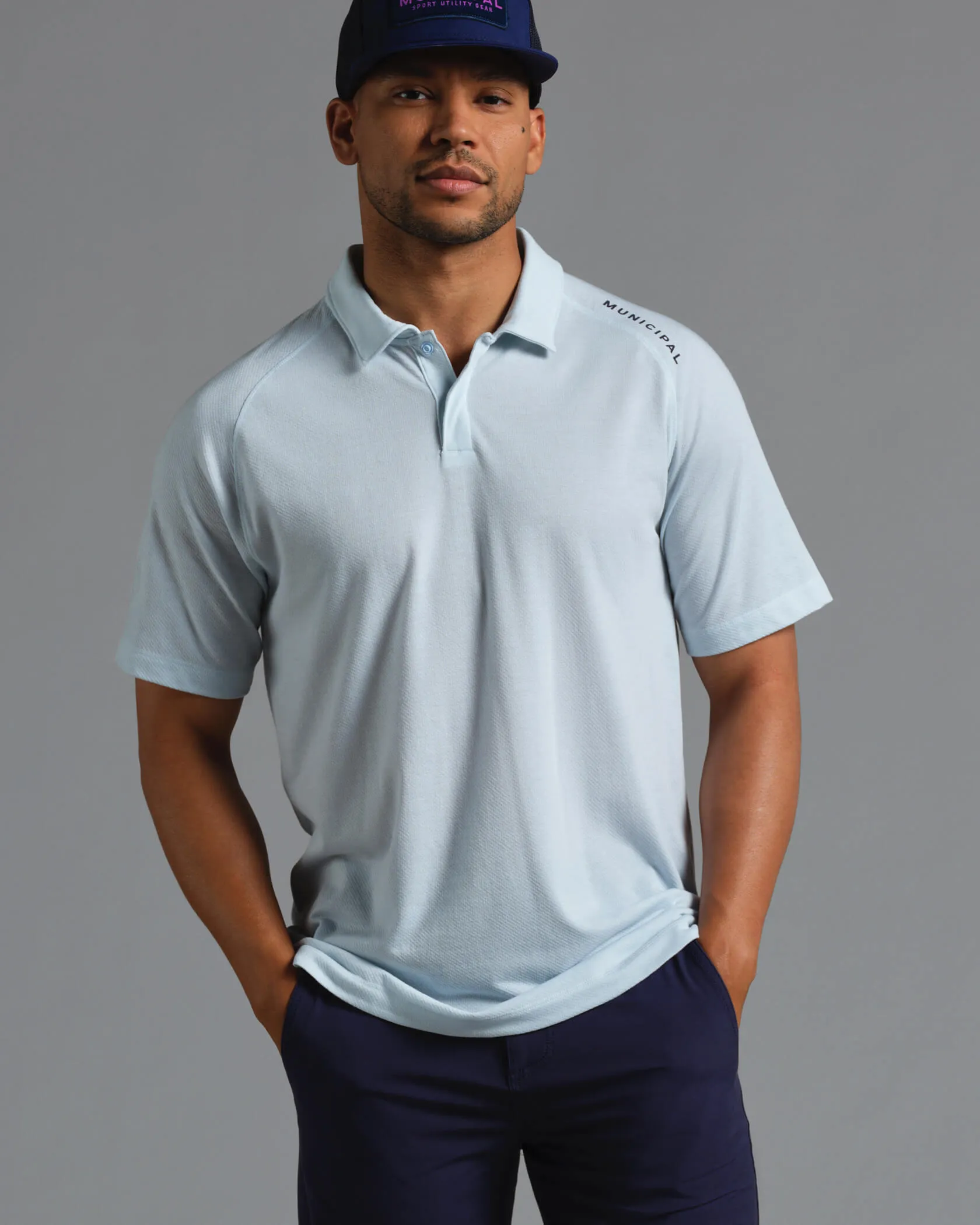 Sport Tech Polo Breathable Jersey Active Wear