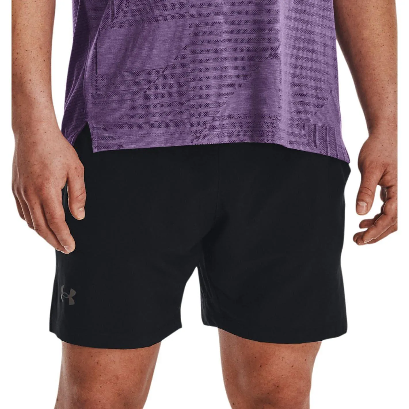 Under Armour Launch Elite 2 In 1 Mens Running Shorts - Black Coastal Style surfing gear
