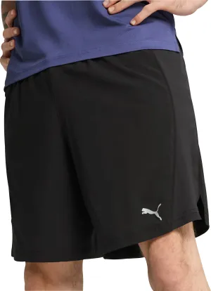 Puma Velocity 7 Inch Mens Running Shorts - Black Chic Design