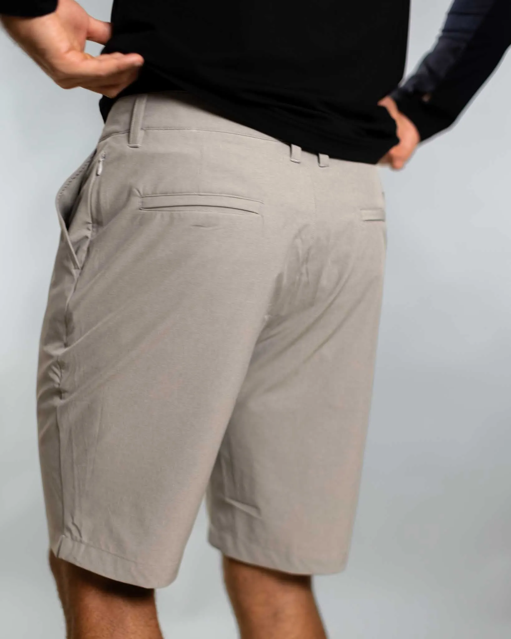 Go Light Running Gear [AIRLOOM] Wayfarer Shorts - Heather Grey