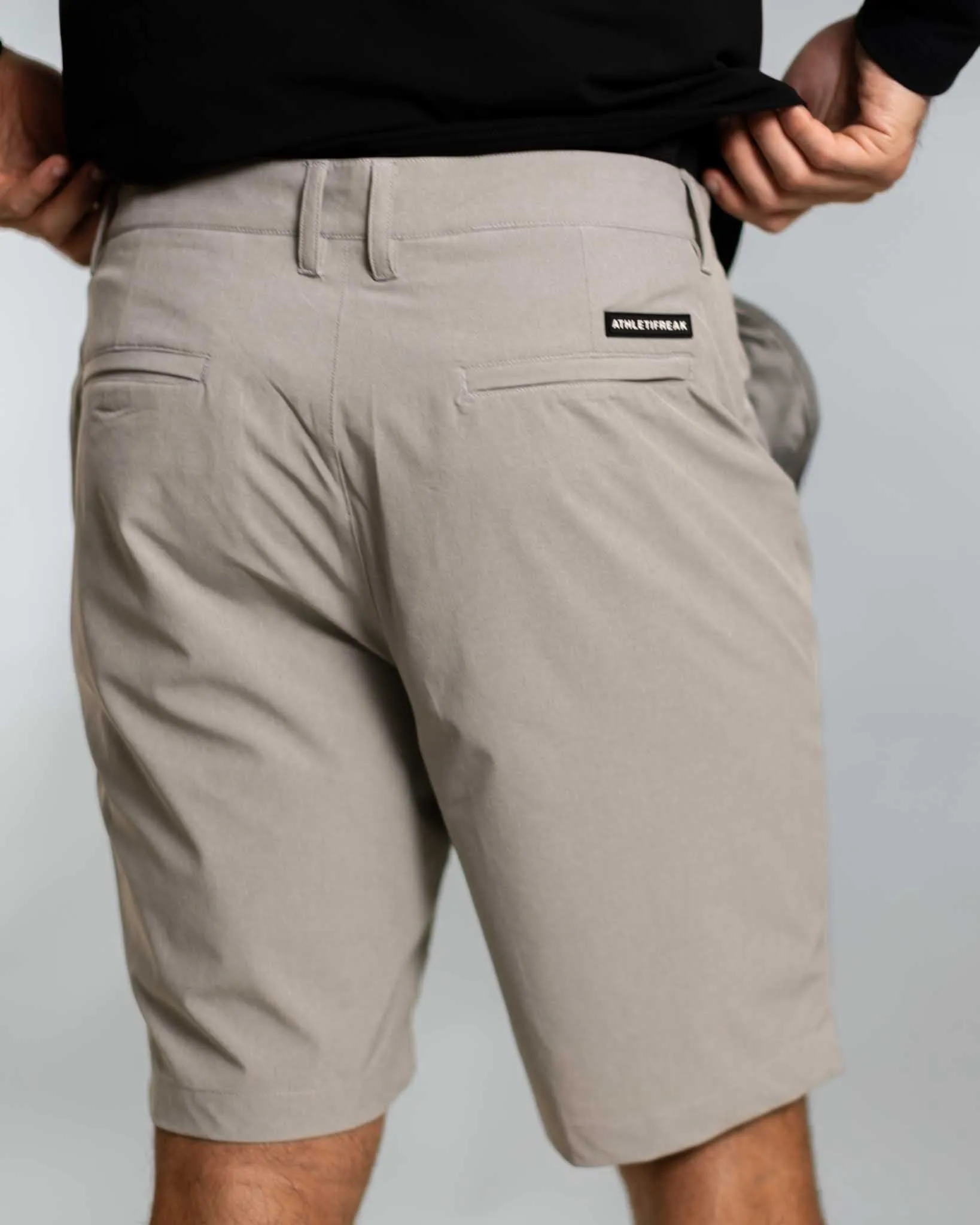 [AIRLOOM] Wayfarer Shorts - Heather Grey Mid Rise