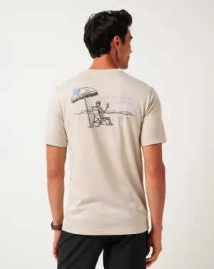 Breathable Comfort Lost Vacation Tee