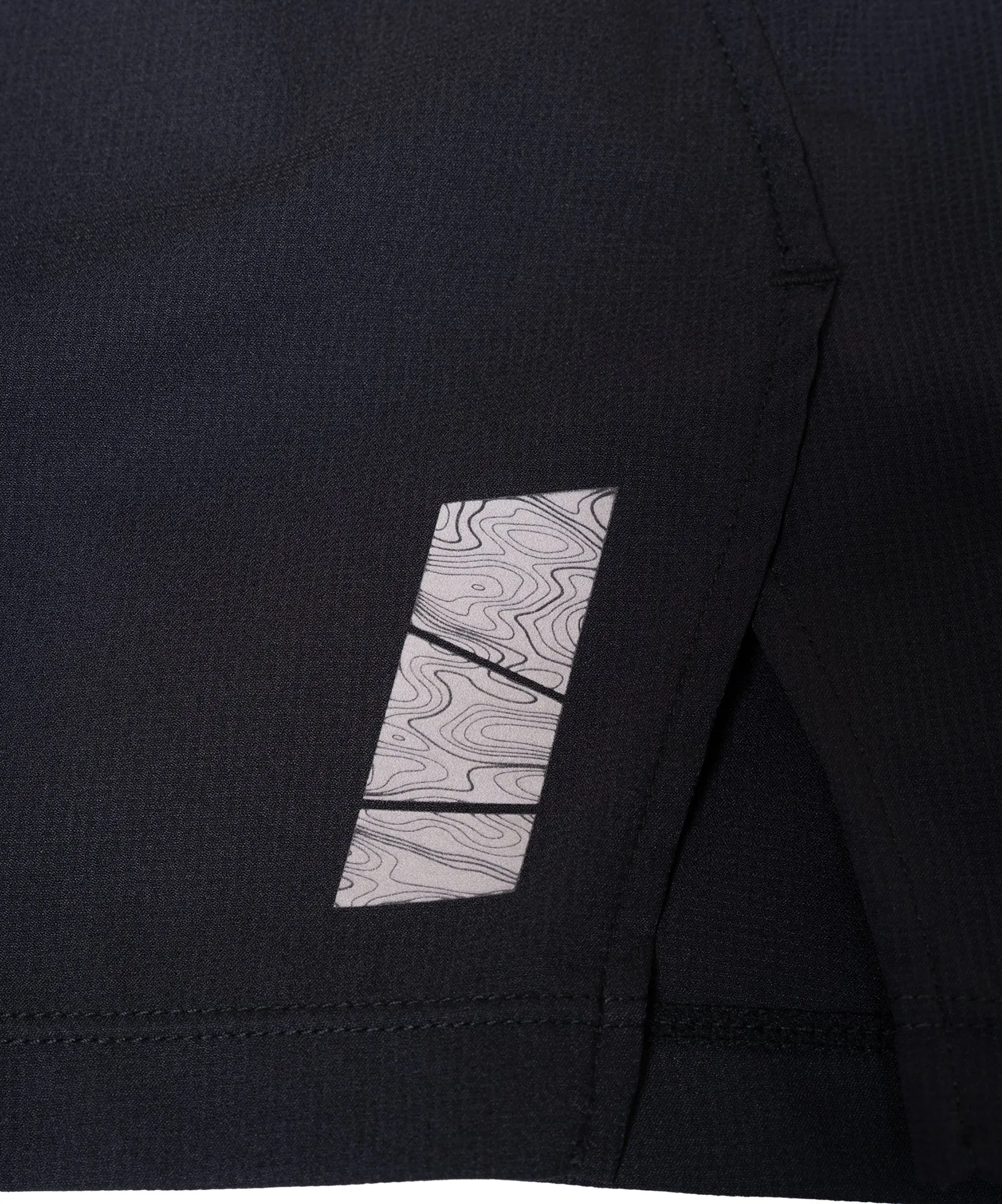 lounging clothes EcoFriendlyMaterials Ronhill Tech All Terrain 5 Inch Mens Running Shorts - Black