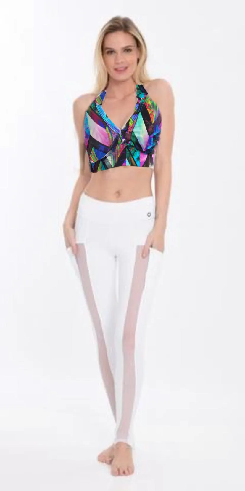 Pink active clothing Full body workouts Zodiac Bra