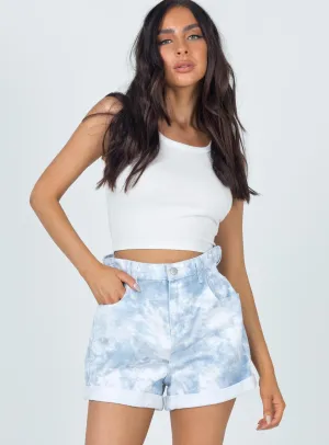 AntiPilling Finish Bleu Denim Shorts