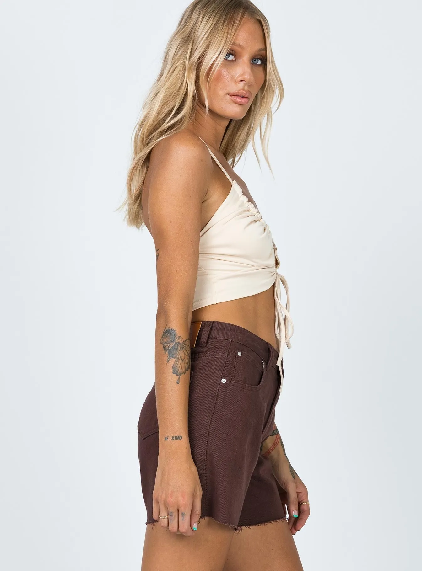 Easy Cool The Swalla Shorts Brown Denim
