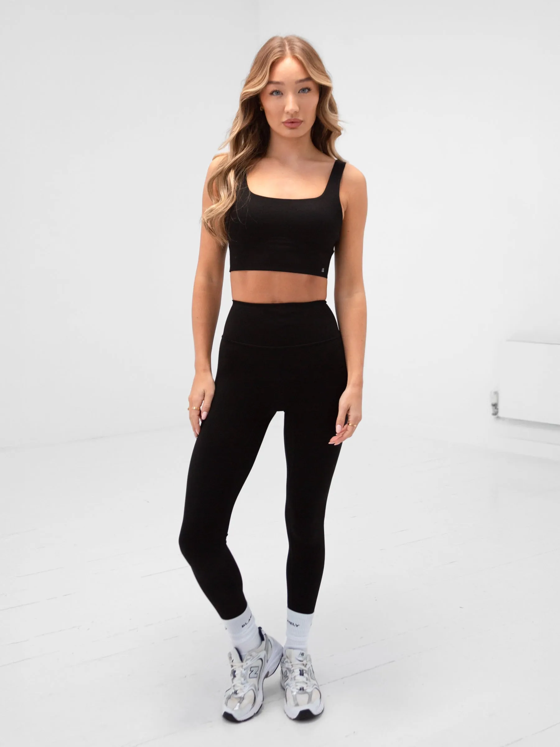 Eco Friendly Textile Apex Pro Sports Bra - Black